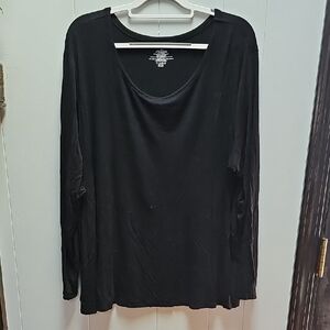 Maurices Black Long Sleeve Tee